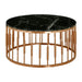 Alvaro Round Marble Top Coffee Table - Modern Home Interiors