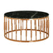 Alvaro Round Marble Top Coffee Table - Modern Home Interiors