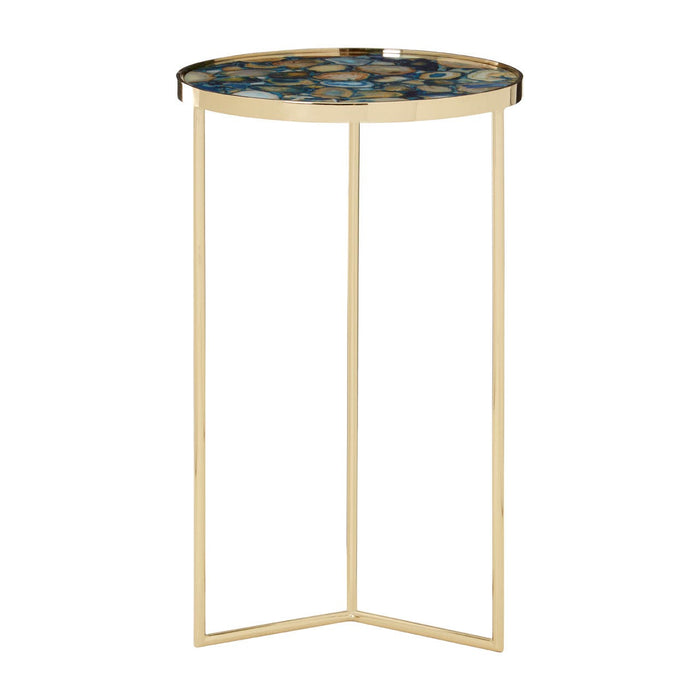 Vita Blue Agate Table - Modern Home Interiors