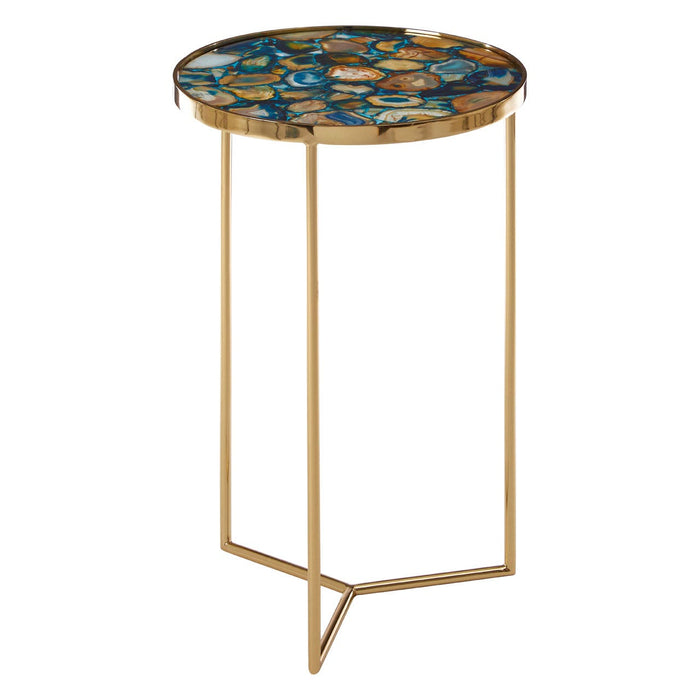 Vita Blue Agate Table - Modern Home Interiors