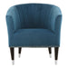 Doucet Blue Velvet Chair - Modern Home Interiors