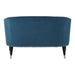 Doucet Blue Velvet 2 Seater Sofa - Modern Home Interiors