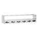 Novo 6 Bottle Silver Finish Wine Rack - Modern Home Interiors