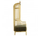 Eliza Dome Cage Chair - Gold Finish - Modern Home Interiors