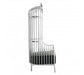 Eliza Dome Cage Chair - Silver Finish - Modern Home Interiors