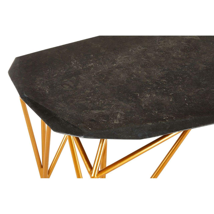 Relic Black Marble Coffee Table - Modern Home Interiors