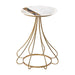 Vizzini Marble and Agate Side Table - Modern Home Interiors