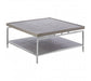 Kensington Townhouse Silver Coffee Table - Modern Home Interiors