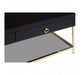 Kensington Townhoue Black and Gold Finish Coffee Table - Modern Home Interiors
