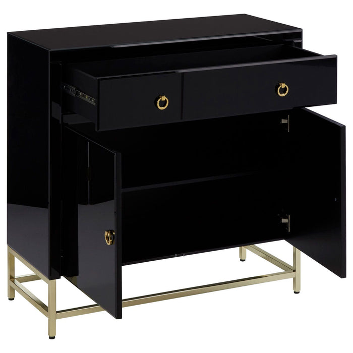 KENSINGTON TOWNHOUSE BLACK CABINET - Modern Home Interiors