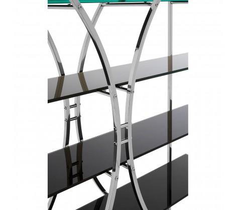 Vogue Curved Design Shelf Unit - Modern Home Interiors