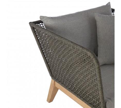 Opus Grey Garden Armchair - Modern Home Interiors