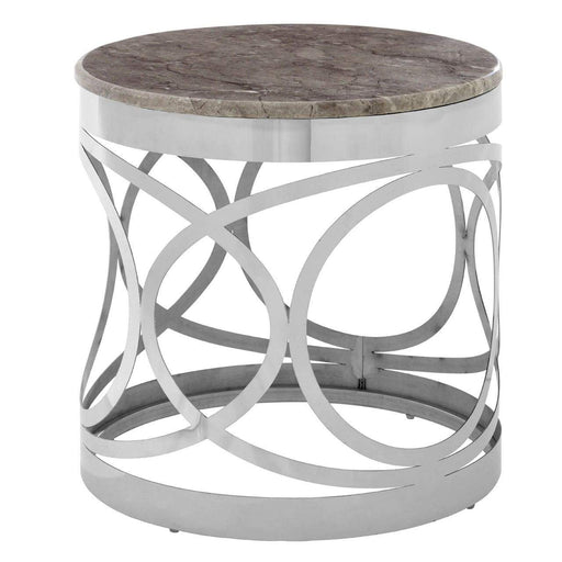 Yasmin Marble Side Table - Modern Home Interiors