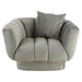 Kenton Velvet Upholstered Ultra Modern Chair - Modern Home Interiors