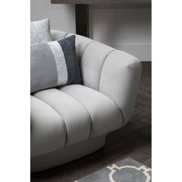 Kenton Velvet Upholstered Ultra Modern Chair - Modern Home Interiors