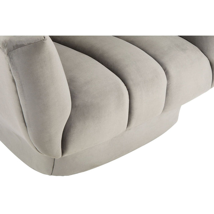 Kenton Velvet Upholstered Ultra Modern Chair - Modern Home Interiors