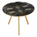 Marlox Faux Marble Side Table - Modern Home Interiors