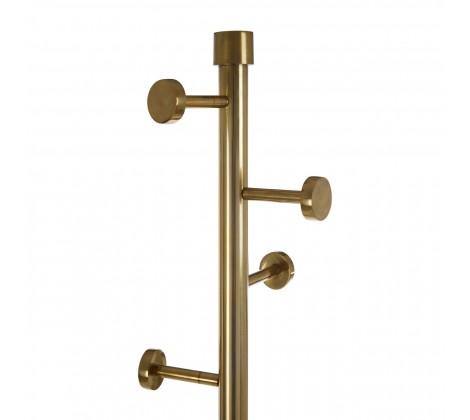 Hawkes Antique Brass Finish Coat Stand - Modern Home Interiors