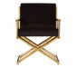 Hendricks Black Velvet Chair - Modern Home Interiors