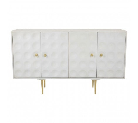 Saturn White Modern Sideboard - Modern Home Interiors