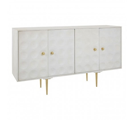 Saturn White Modern Sideboard - Modern Home Interiors