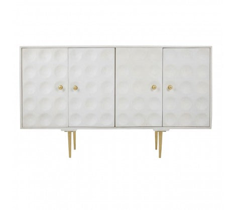 Saturn White Modern Sideboard - Modern Home Interiors