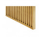 Horizon Square Edge Gold Side Table - Modern Home Interiors
