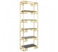 Horizon Angular Design Glass Bookshelf - Modern Home Interiors