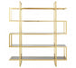 Horizon Maze Design Glass Bookshelf - Modern Home Interiors