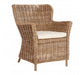 Lovina Wing Back Rattan Chair - Modern Home Interiors