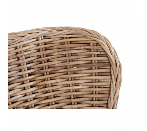 Lovina Wing Back Rattan Chair - Modern Home Interiors