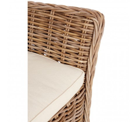 Lovina Wing Back Rattan Chair - Modern Home Interiors