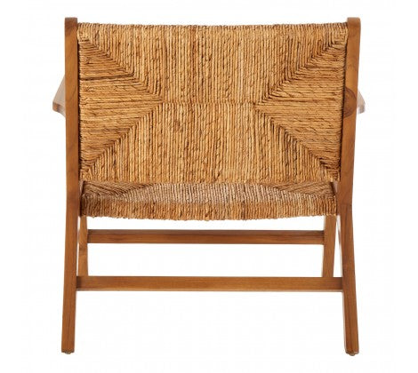 Lovina Teak Wood Armchair - Modern Home Interiors