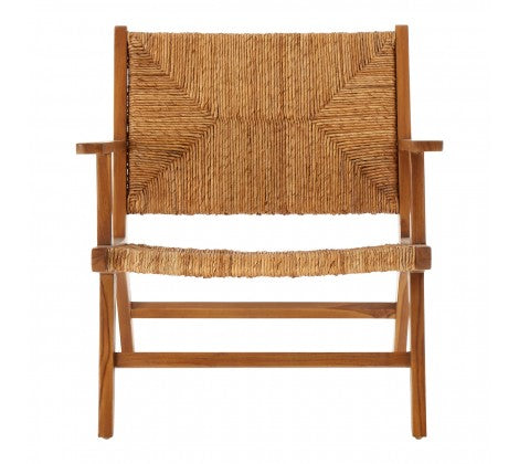 Lovina Teak Wood Armchair - Modern Home Interiors