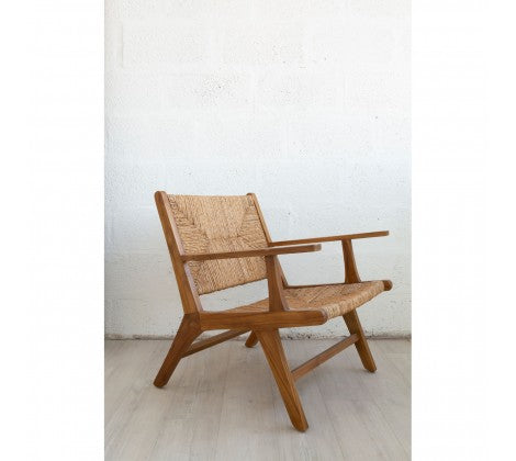 Lovina Teak Wood Armchair - Modern Home Interiors