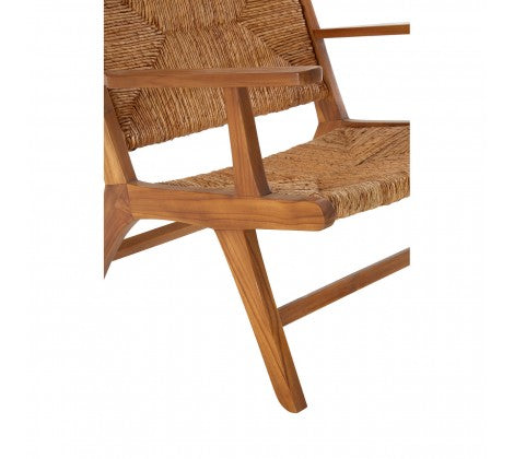 Lovina Teak Wood Armchair - Modern Home Interiors