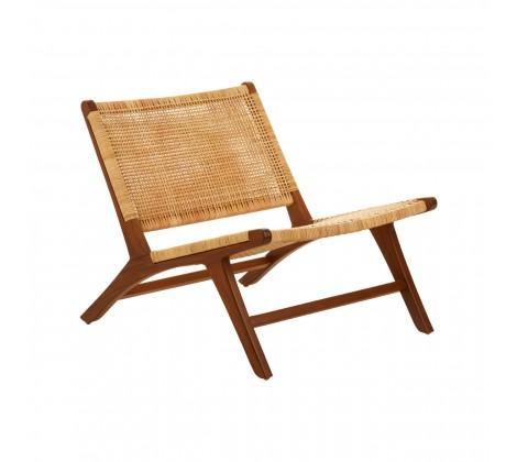 Lovina Teak Wood Lounge Chair - Modern Home Interiors