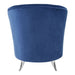 Maci Blue Velvet Tub Chair - Modern Home Interiors