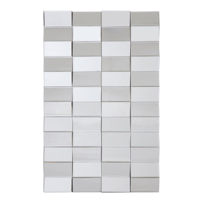 Giana Wall Grid Mirror - Modern Home Interiors