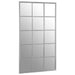 Deco Large Rectangular Wall Grid Mirror - Modern Home Interiors