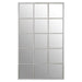 Deco Large Rectangular Wall Grid Mirror - Modern Home Interiors