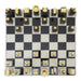 Flos Marble and Wood Luxury Chess Set - Modern Home Interiors