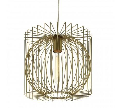 Aselo Gold Finish Pendant Lamp - Modern Home Interiors