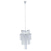 Lerici 2 Tier 6 Light Chrome Pendant - 51cm - Modern Home Interiors