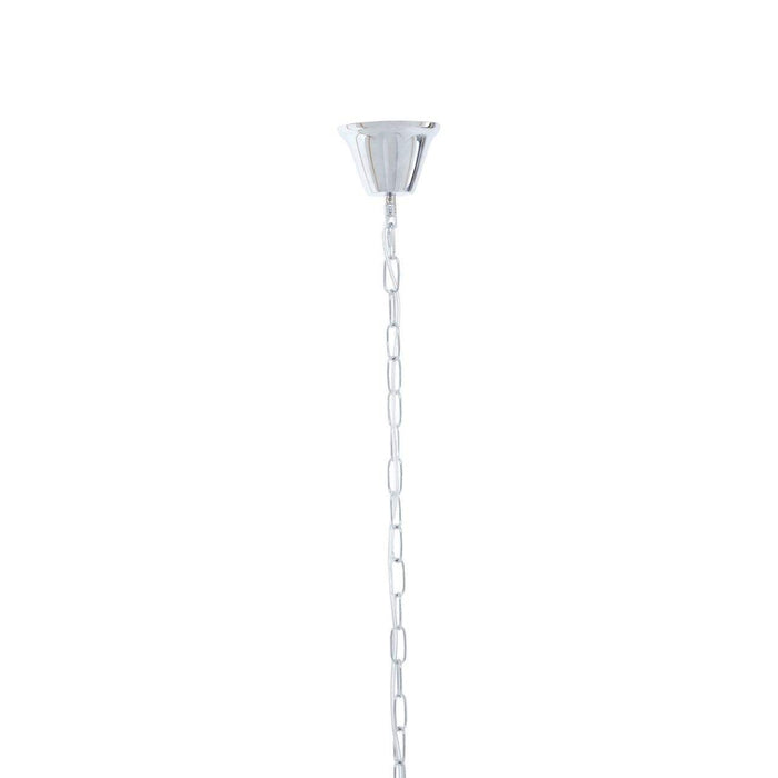 Lerici 2 Tier 6 Light Chrome Pendant - 51cm - Modern Home Interiors