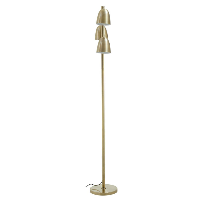 Brass Finish Spotlight Floor Lamp