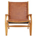 Kendari Brown Leather Chair - Modern Home Interiors