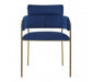 Tamzin Blue Velvet Dining Chair - Modern Home Interiors