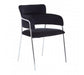 Tamzin Black Velvet Dining Chair - Modern Home Interiors