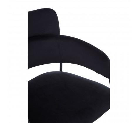 Tamzin Black Velvet Dining Chair - Modern Home Interiors